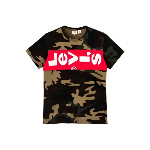 Levi's T-Shirt Мужской Камуфляж