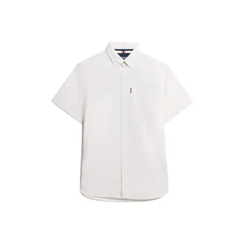 SUPERDRY Белые Мужские Рубашки