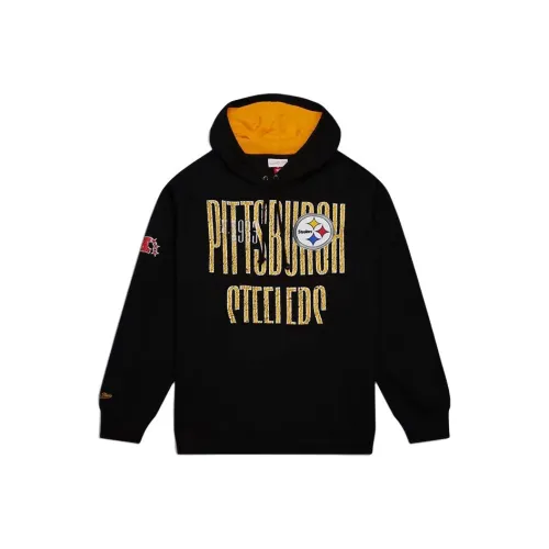 MITCHELL NESS x NFL Pittsburgh Steelers Команда OG Толстовка Мужская Черная