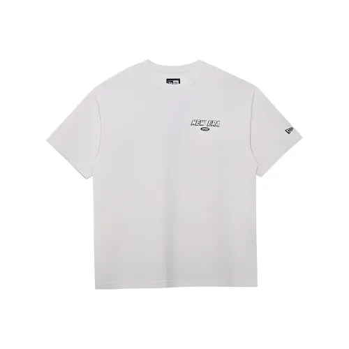 New Era SS24 T-Shirt Унисекс Айвори Белый