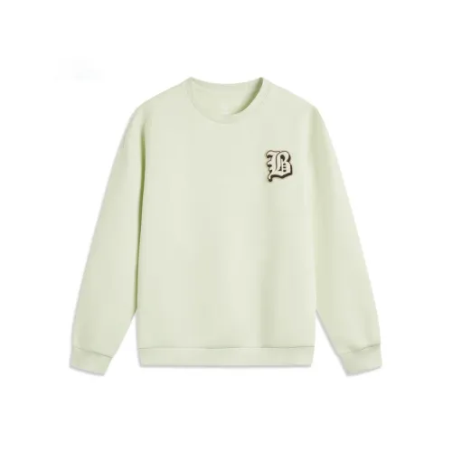 LINING Basketball Collection Толстовка Мужская Мягкая Аква Зеленый