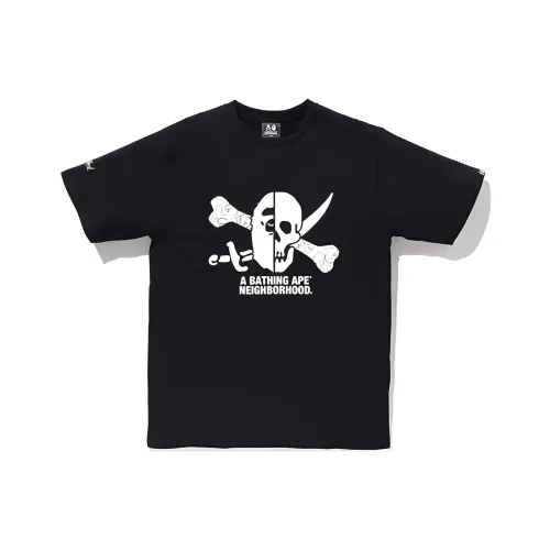 A BATHING APE BAPE совместная мужская футболка T