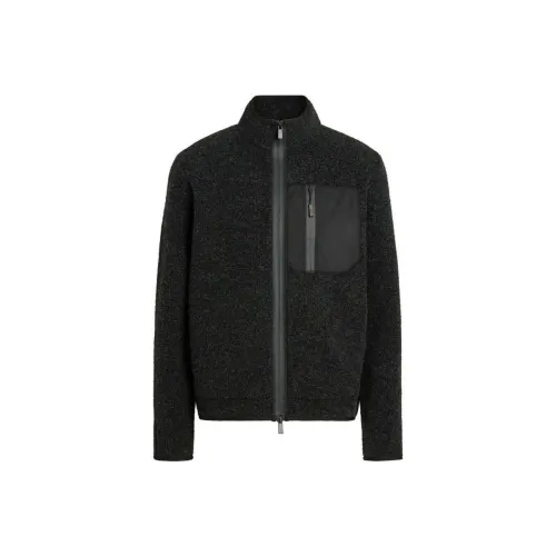 Ermenegildo Zegna Черные Мужские Куртки