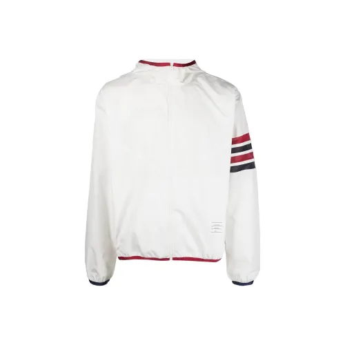 THOM BROWNE Белый Мужской Куртки