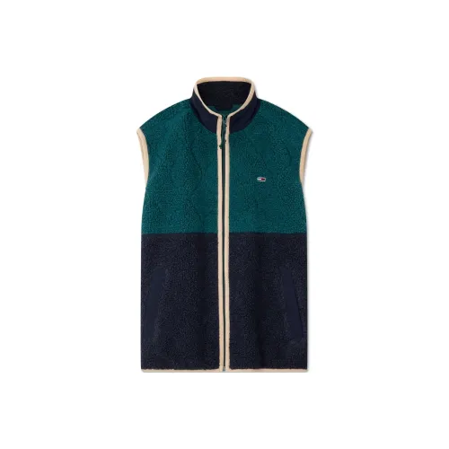 Tommy Hilfiger Топ без рукавов Мужской Синий Зеленый и Темно-синий Многоцветный