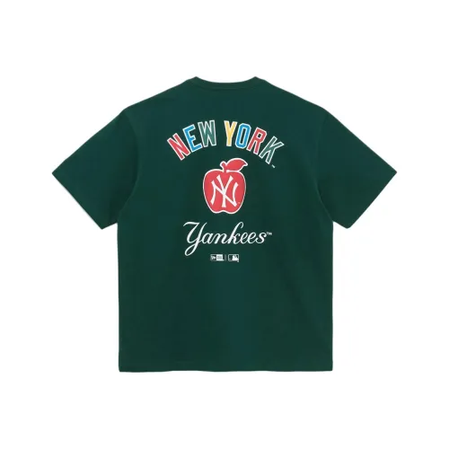 New Era Зеленая Унисекс Футболка