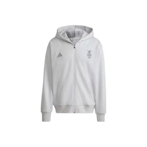 Adidas Boston Marathon 2025 Full Zip Hoodie Толстовка Мужской Dash Серый