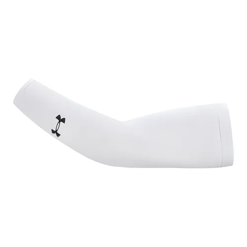 Under Armour Эластан Нарукавники с защитой от солнца Унисекс Белый