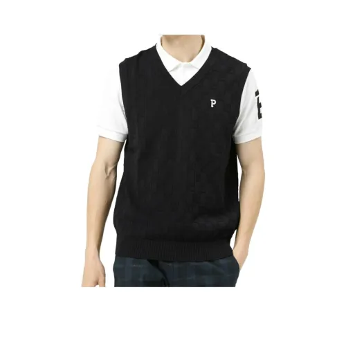 PEARLY GATES Мужские майки темно-морского синего цвета