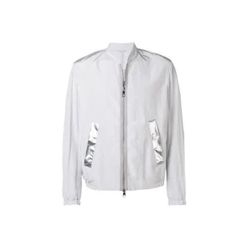 Neil Barrett совместный бренд Светло-серый Мужской Куртки