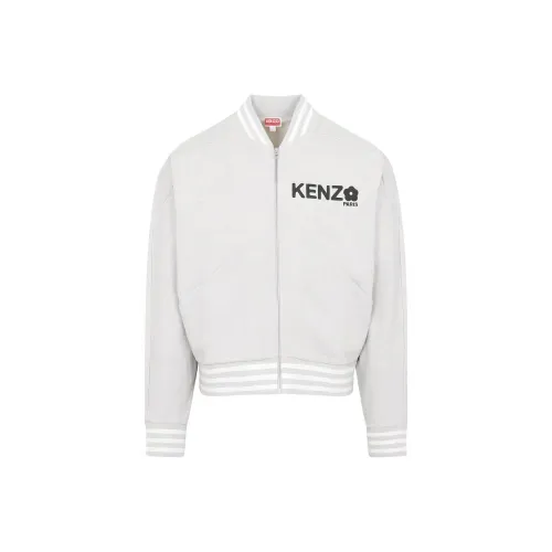 KENZO BOKE FLOWER Collection Серые Мужские Куртки