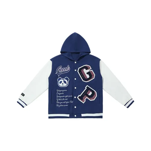 WAYNEXZAVIER Loose Fit Jacket Men's Blue