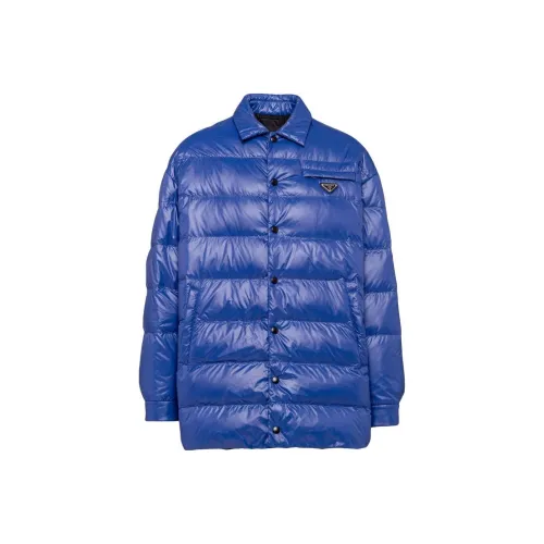 PRADA Королевский синий Мужские куртки