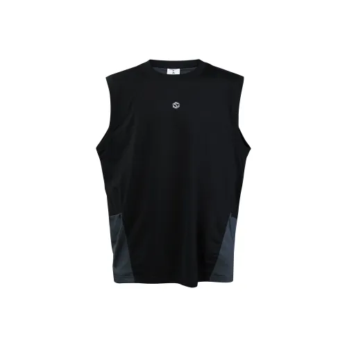 GUUKA TECH Топ без рукавов Мужской Черный