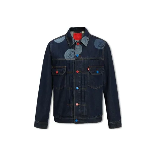 Levis Blue Men's Jackets Левис Синий Мужские Куртки