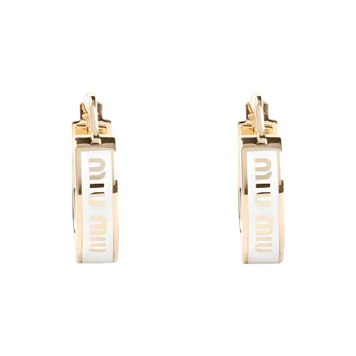 MIU MIU Серьги из бронзы Женские