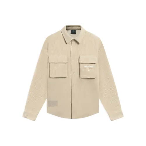 Подкладка Молочно-коричневый Мужские Куртки