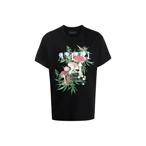 AMIRI Мужские черные футболки
