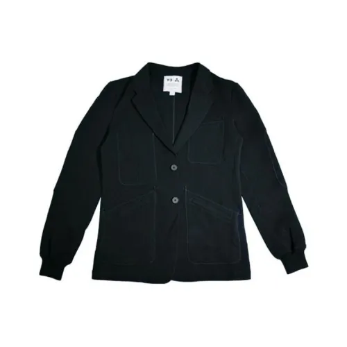 Y 3 X Дворцовый Co Брендированный Черный Унисекс Куртки