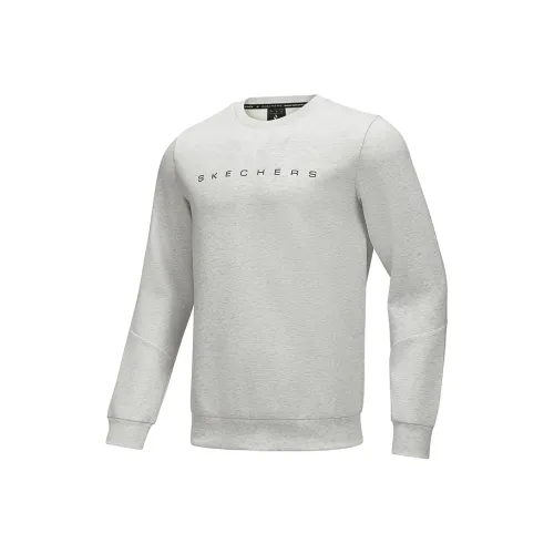 Skechers Толстовка Мужская Светло-Серый Фотиния