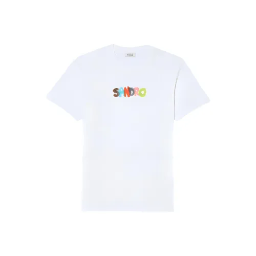 SANDRO Белая Унисекс Рубашка T