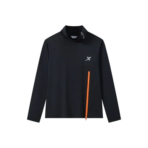 XYOUNG Pure Black Men's Knitwear