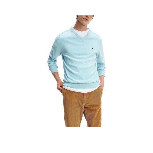 Tommy Hilfiger Трикотаж Унисекс Небесно-Синий