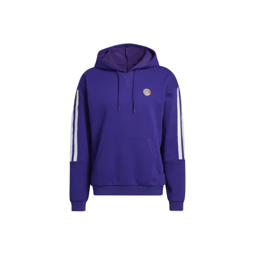 adidas Clothing Фиолетовый Мужской Свитшот