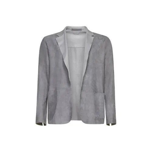 SALVATORE SANTORO SS22 Куртка Мужская Серого цвета