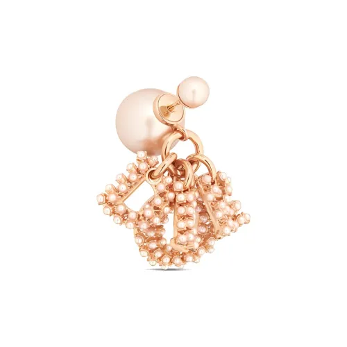 DIOR Серьги из металла женские розовые