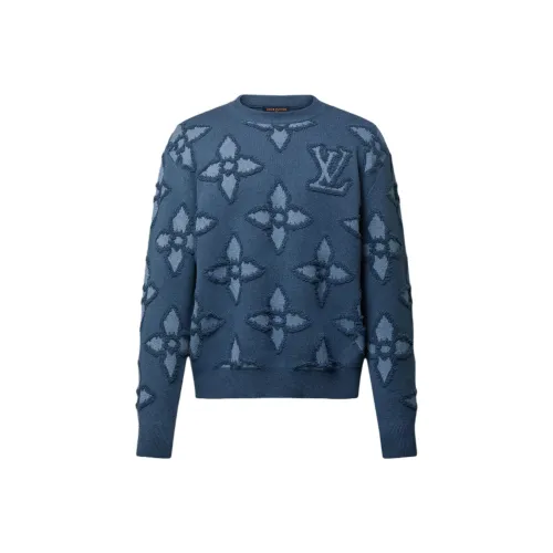 LOUIS VUITTON SS25 Трикотаж Мужской Синий