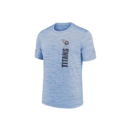 Nike Blue Men's T-Shirts Найк Синий Мужские Футболки