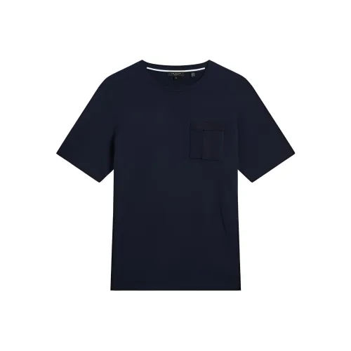 TED Baker Темно-синие мужские футболки T