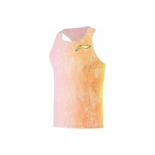 Лайнер Running Collection Бег Топ Мужской Стандартный Белый С Полным Принт