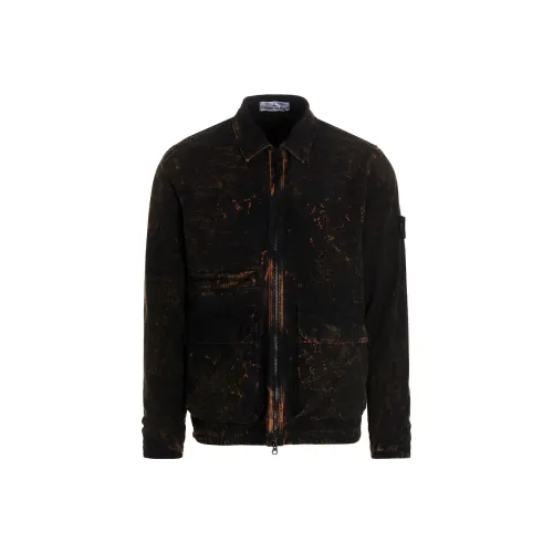 Stone Island Черные Мужские Куртки