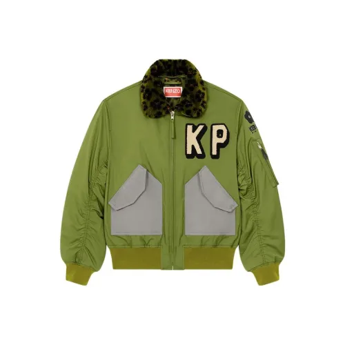 KENZO Зеленый Мужской Куртки
