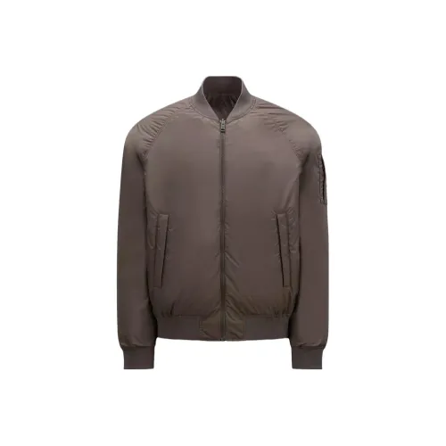 Moncler Оливково-зеленый Мужские Куртки