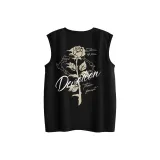 Черный (Любимый Шип Логотип на груди _Y Большой Любимый Шип Логотип на спине)