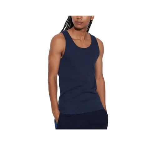 UNIQLO Топ без рукавов Унисекс Темно-синий