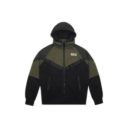 Nike x Sacai Куртка Азиатская версия Мужская Армейский зеленый