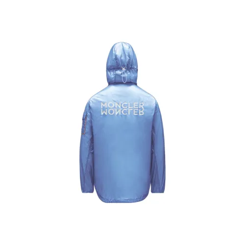 MONCLER Куртка Мужская Светло-Синяя