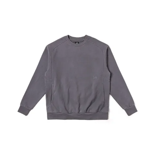 Lee совместный модель FW24 Свитшот Мужской Железо Серый