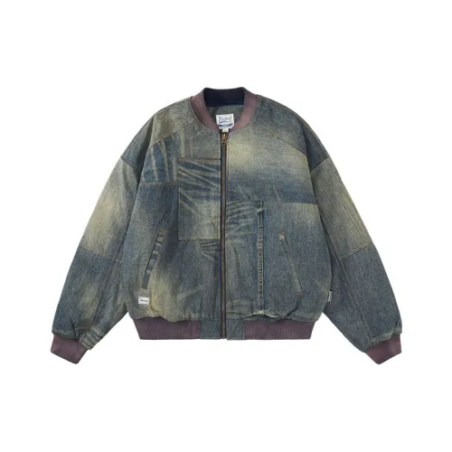 TEKABLU Джинсовый синий Мужские Куртки