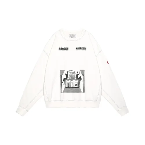 Cav Empt Белый Унисекс Свитшоты