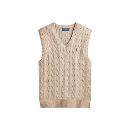 Polo Ralph Lauren Майка Мужская Бежевый Верблюжий