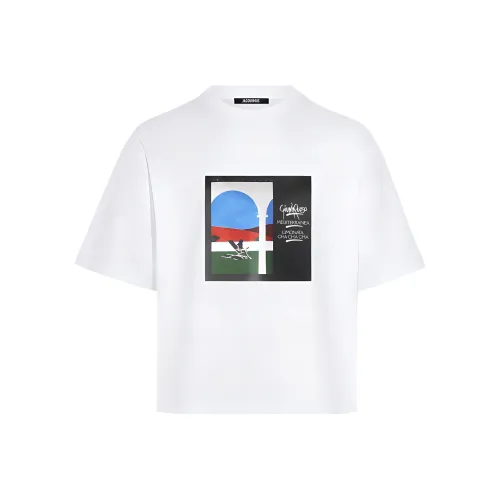 Jacquemus Белая Мужская T-Рубашка