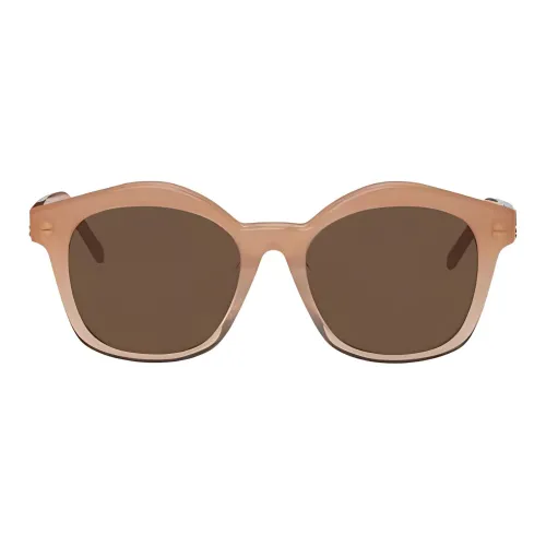 LOEWE Совместное издание Нерегулярная форма Солнцезащитные очки Женские Коричневый