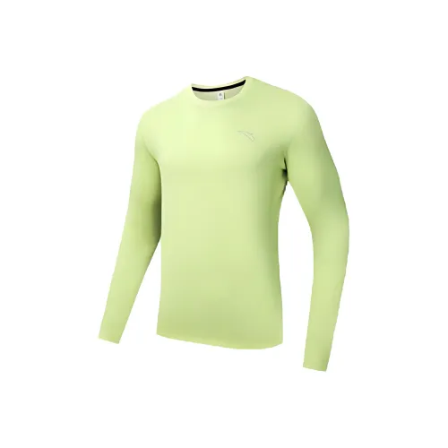 ANTA Running Collection Бег Т-Рубашка Мужская Манго Зеленый