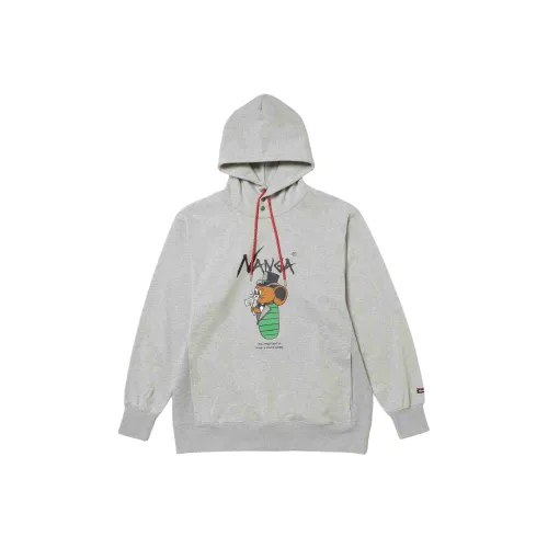 NANGA x Jerry Ukai FERRE Пряжа ECO Толстовка Унисекс Light Серый