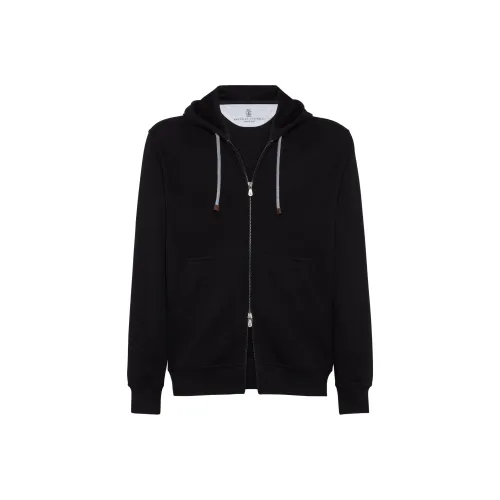 BRUNELLO CUCINELLI Черные Мужские Куртки